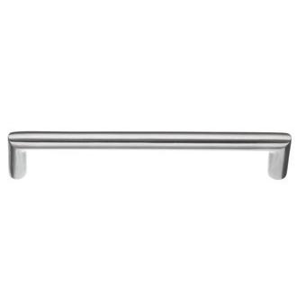 Smedbo B6211 5 1/8 in. Rounded Pull in Brushed Stainless Steel from the Design Collection